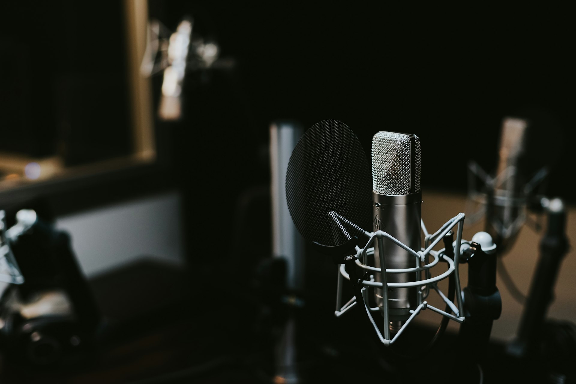 Estudio de radio y podcast